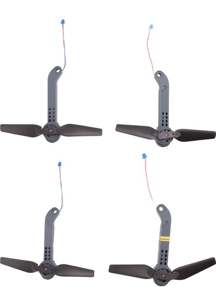 4x E58 Rc Quadcopter Yedek Parçaları Motor ve Pervane ile Eksen Kolları Fpv Yarış Drone Çerçeve Değiştirme Aksesuarları (Yurt Dışından) fiyatları