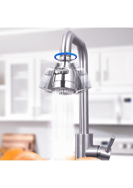 2'li Paket Mutfak Musluğu Su Tasarrufu Bubbler Difüzör Filtre Duş Banyo Nozulu Bağlantısı (Yurt Dışından) modelleri