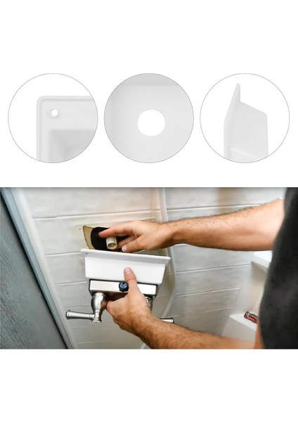 Musluk Çerçevesi Standı Kapağı Değişimi, Karavan ve Duş Için (Yurt Dışından) fırsatları