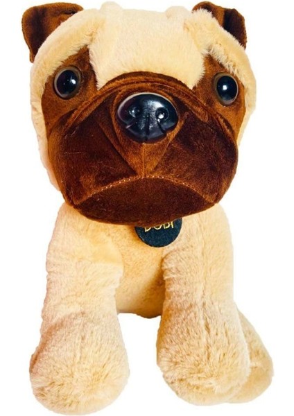 1436 Dobi Köpek 30 cm Kahverengi -Selay Oyuncak