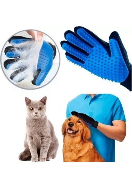 1 Adet Kedi Köpek Tüy Toplama Masaj ve Kaşıma Eldiveni Tüy Toplama Eldiveni