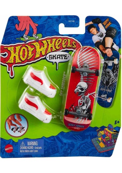 HGT46 Hot Wheels Skate Parmak Kaykay ve Ayakkabı Paketleri modelleri