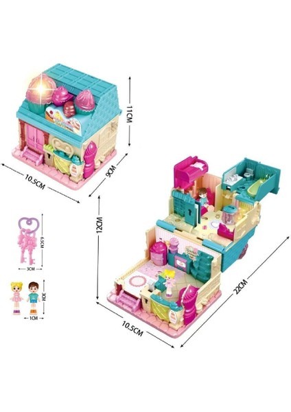 QF2910-11-12-13-14-15 Işıklı Müzikli Aksesuarlı Ev Serisi Açılıp-Katlanır indirimleri