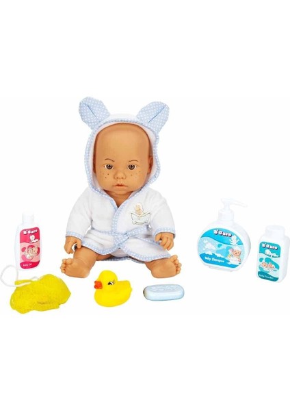 030031 Sunman, Bebelou Banyo Zamanı Bebek Seti, 35 cm / +3 Yaş modelleri