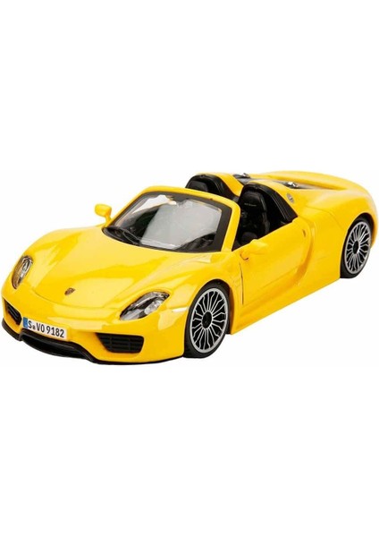 21076 1:24 Porsche 918 Spyder Model Araba -Sunman