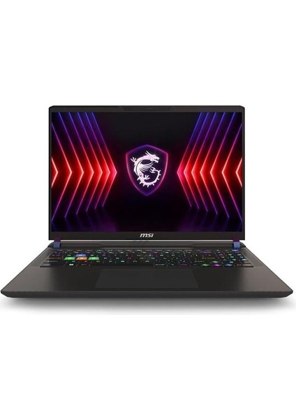 Msı 16" Vector Hx Aı A2XWIG-089TR Ultra 9 275HX-32GB Ddr5 RAM-64GB RTX5080-1TB NVME-W11H 2560X1600