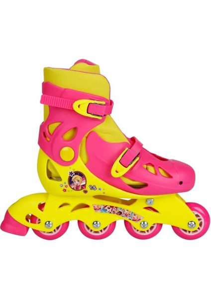02466 Polly Pocket Inline 4 Teker Paten 34-37