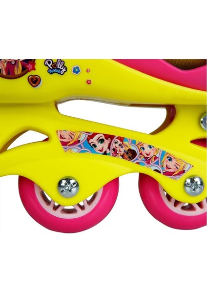 02466 Polly Pocket Inline 4 Teker Paten 34-37