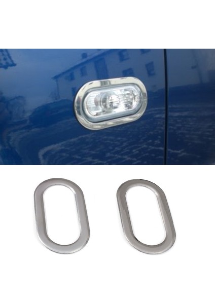 Volkswagen Golf 4 Krom Sinyal Çerçevesi 2 Prç 1998-2004 Arası P.çelik