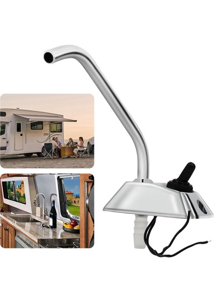 Musluk Tek Delikli Su Musluğu Musluk Rv Deniz Mutfak Lavabo Karavan Tam 360 Derece Dönebilen Musluklar (Yurt Dışından)
