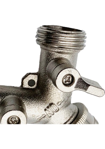 3/4 2 Yollu Ağır Hizmet Tipi Bahçe Hortumu Ayırıcı Y Kavramalı Su Musluğu, Çıkış, Musluk Için Kapatma Vanaları (Yurt Dışından) indirimleri