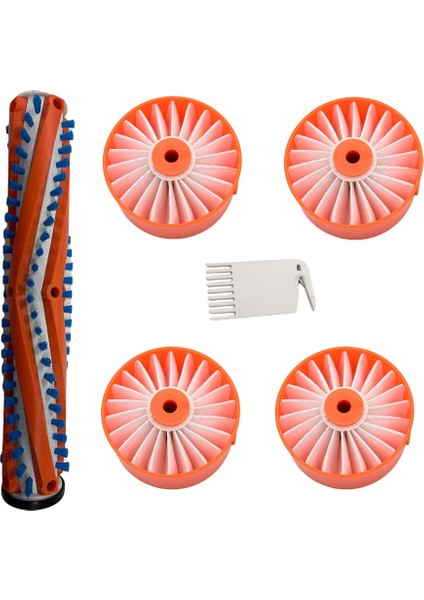 6 Adet Kablosuz Çubuk Vakum BSV2020G BSV2020P Yedek Süpürge Aksesuarları (Yurt Dışından)