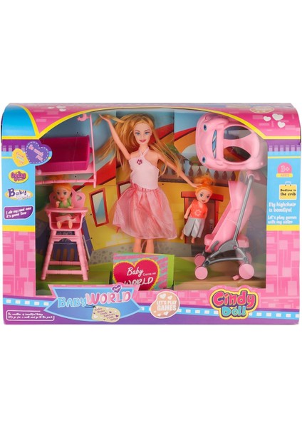 02431 Anlily Baby World Cindy Doll Bebek