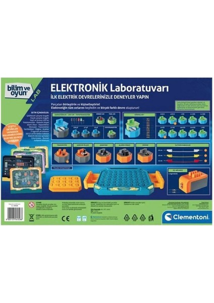 64328 Bilim ve Oyun - Elektronik Laboratuvarı +8 Yaş