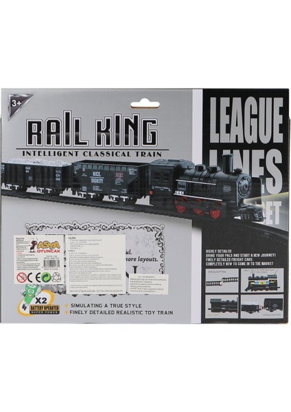 A8265-TL05 Pilli Tren 13 Parça -Asya Oyuncak fiyatları