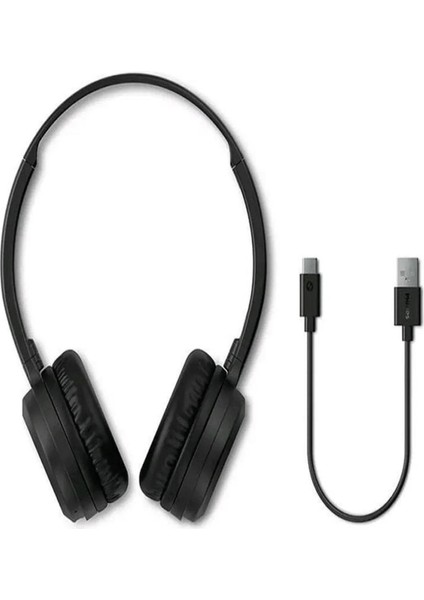 Phillips Kablosuz Uyumlu Kulak Üstü Bluetooth Kulaklık TAH1108BK/00 V2