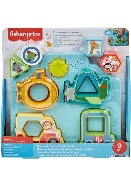 HRP31 Fisher-Price Şekiller ve Sesler Puzzle