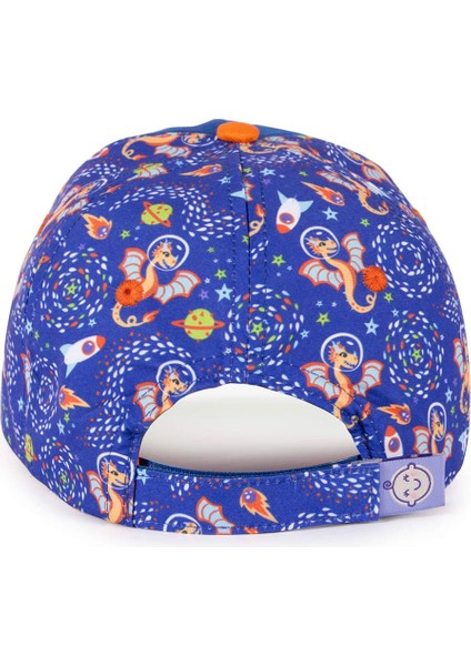 Ponix 7-10 Yaş Erkek Çocuk Şapkası – Ejderha Temalı, Simli Mavi ve Yeşil, Ayarlanabilir ve Nefes Alabilir Tasarım modelleri