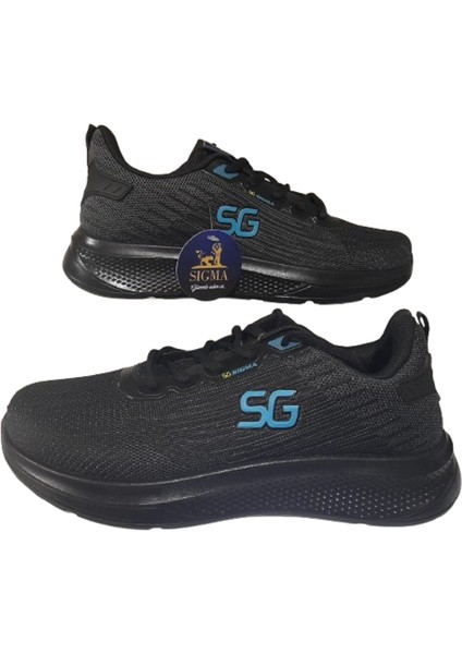 Siyah Triko Günlük Spor Ayakkabı
