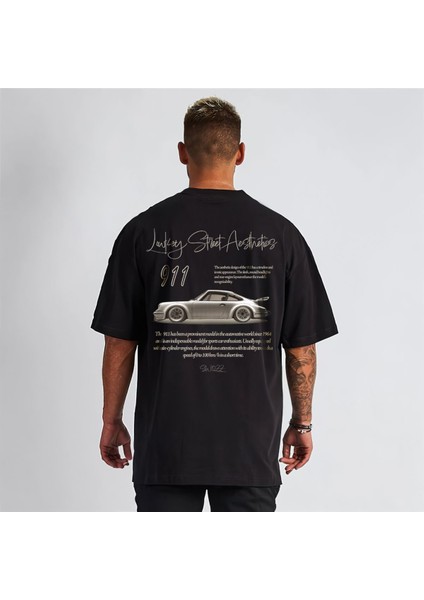 Oversize Porsche 911 Özel Tasarım Oversize T-Shirt modelleri