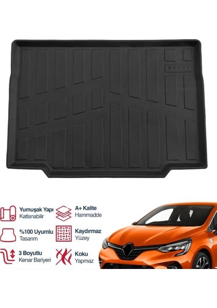 Renault Clio 5 Bagaj Havuzu 2019 > 3D