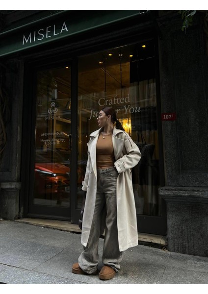 Taş Süet Trenç fiyatları