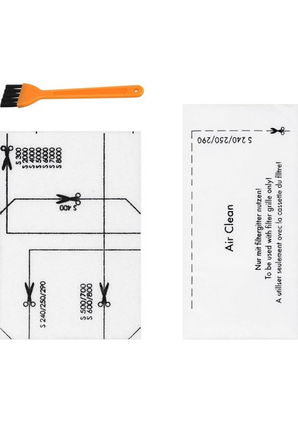 Miele Complete C1/2/3, Compact C1/2, Classic C1, Dynamic U1, S200-S899 Için Motor Koruma Filtresi ve Egzoz Filtresi (Yurt Dışından)