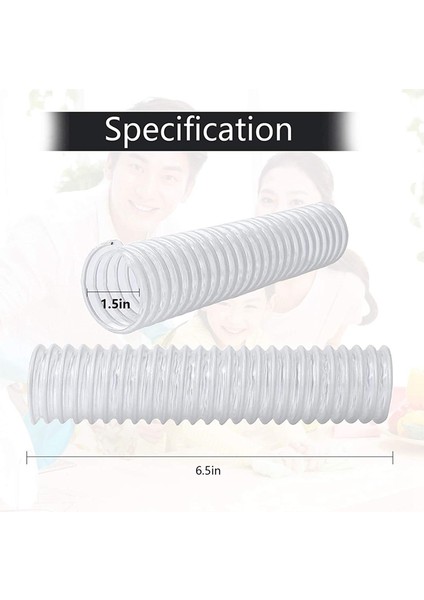 Alt Kanal Hortumu Değişimi 1-1/2 Inç Shark Rotator Elektrikli Süpürge NV341, NV470, NV472, NV500, NV500CO, NV501, NV552 (Yurt Dışından)