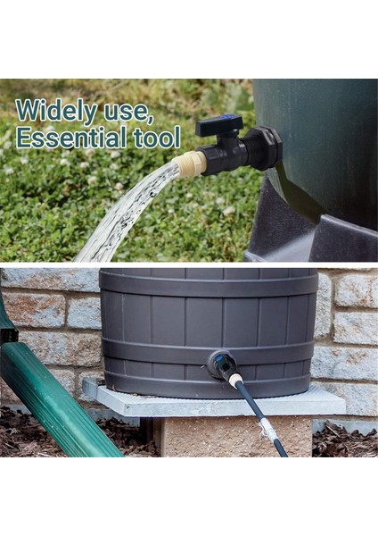 Pvc Yağmur Fıçısı Yönlendirici Kiti, 3/4 Inç Vana Musluk Kiti ve Bölme Bağlantı Adaptörü (Yurt Dışından) fiyatları