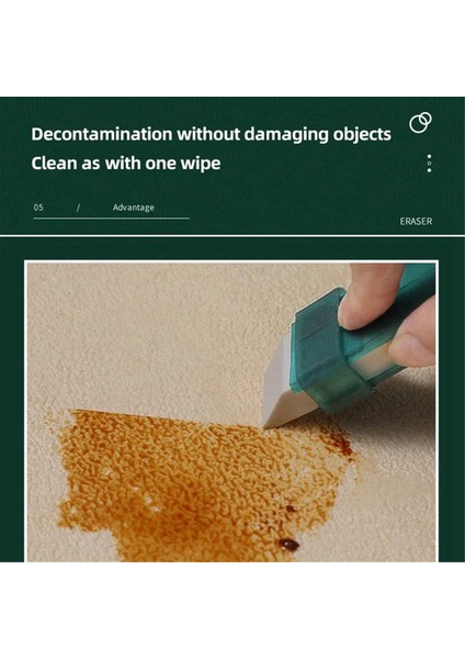 Yeniden Kullanılabilir Leke Çıkarıcı Kauçuk Silgi Mutfak Musluğu Kireç Banyo Cam Pas Temizleme Malzemeleri, C (Yurt Dışından) fiyatları