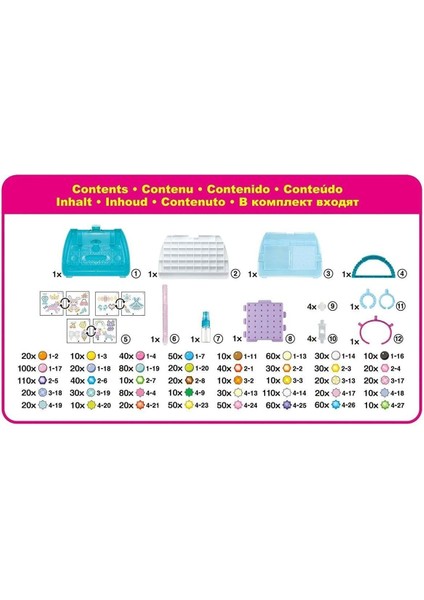 31914 Aquabeads Çantalı Delüks Set 1400 Parça +4 Yaş indirimleri