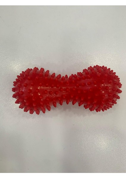 Topu Egzersizi Top El Ayak Masaj Duyu Rulosu Kırmızı