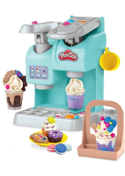 F5836 Play-Doh Süper Renkli Kafe Oyun Seti +3 Yaş modelleri