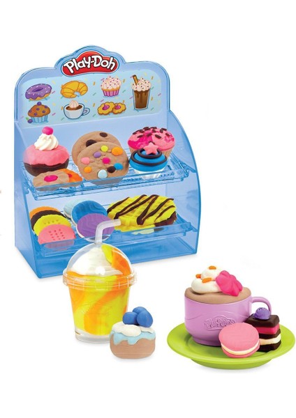 F5836 Play-Doh Süper Renkli Kafe Oyun Seti +3 Yaş fırsatları