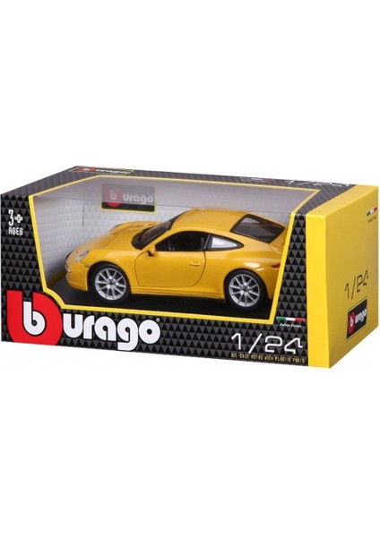 21065 Burago 1:24 Porsche 911 Carrera S Model Araba