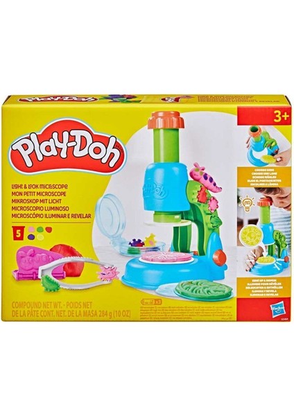 G0494 Play-Doh Işıklı Mikroskop Oyun Seti +3 Yaş