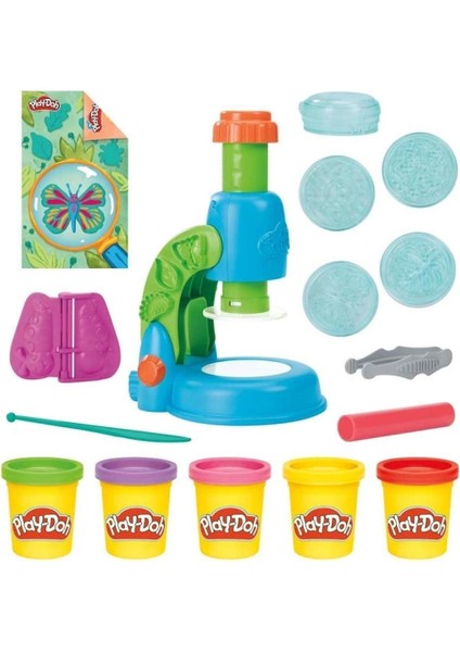 G0494 Play-Doh Işıklı Mikroskop Oyun Seti +3 Yaş fiyatları