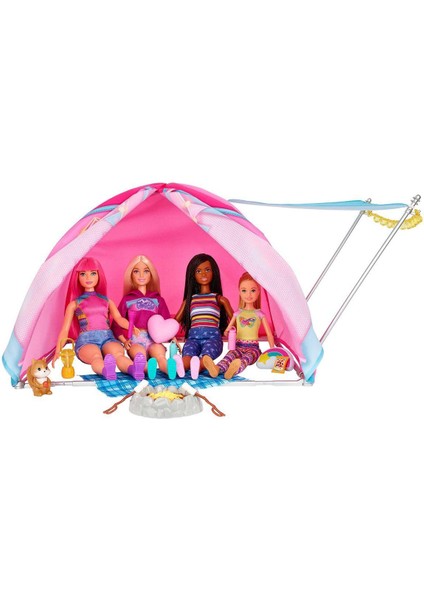 HGC18 Barbie Malibu ve Brooklyn Kampta Oyun Seti fırsatları