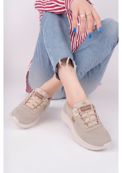 Kadın Bej Memory Foam Clima Comfort Spor Ayakkabı fiyatları