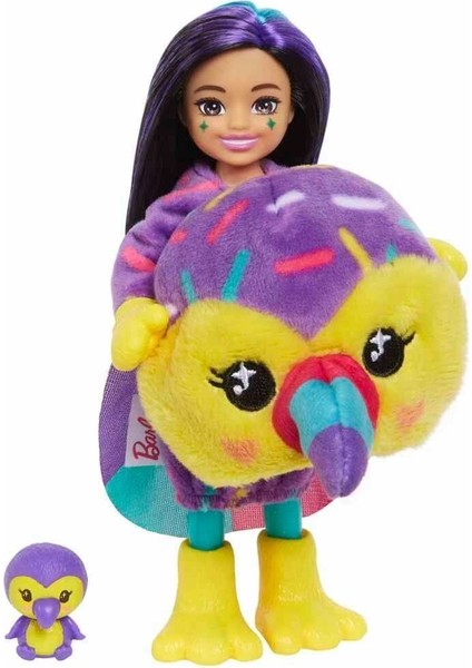 HKR12 Cutie Reveal Bebekler Chelsea Tropikal Orman Serisi indirimleri