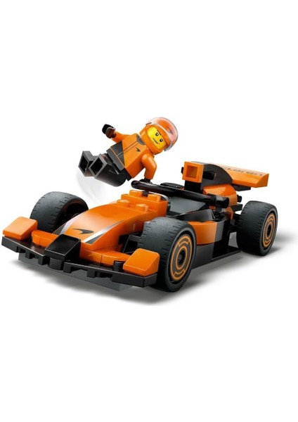 60442 LEGO City Mclaren Yarış Arabalı F1 Sürücüsü 86 Parça +6 Yaş modelleri
