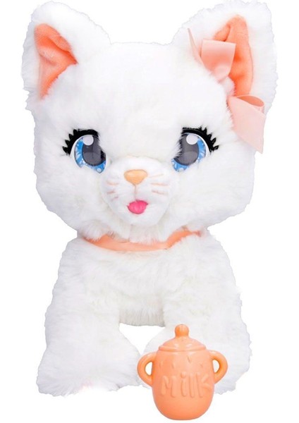 90773 Hareketli ve Sesli Sevimli Peluş Kedicik Bella -Sunman
