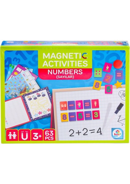 LC7980 Manyetik Aktivite Sayılar -Laçokids
