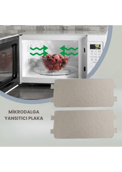 Kiwi KMO4243 Mikrodalga Fırın Yansıtıcı Plaka 2'li modelleri