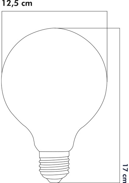 LED Ampul E27 9W 3000K Gün Işığı ERD-233