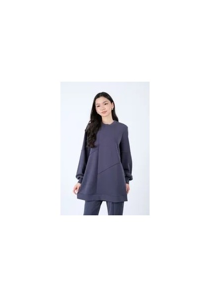 Nuss 1036 Biye Detay Modal Pantolonlu Takım