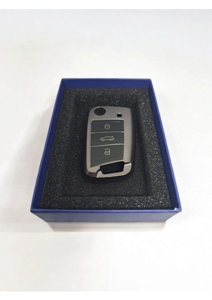Anahtarlık Kabı Sılıkonlu Grı Vw Model Lüx Kutulu fiyatları