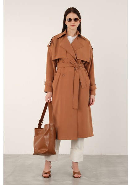 Tensel Trençkot Koyu Mango fırsatları