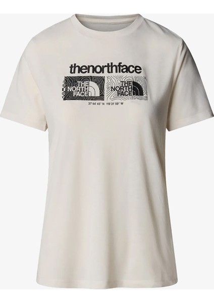 W Foundatıon Graphıc 1 Kadın Beyaz T-Shirt NF0A8BRZQLI1 fiyatları