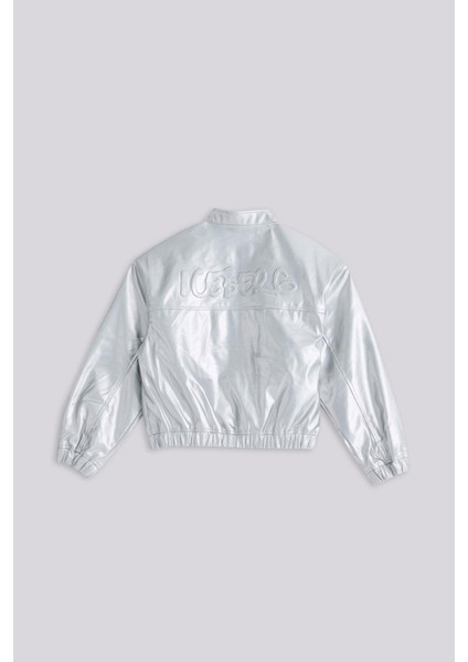 Bg Store Kız Çocuk Gümüş Ceket fiyatları